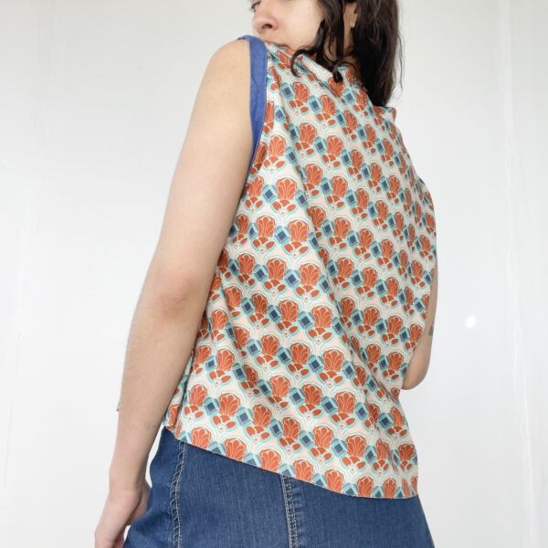 Musculosa con cuello - Imagen 2