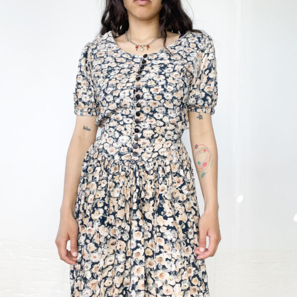 vestido floreado
