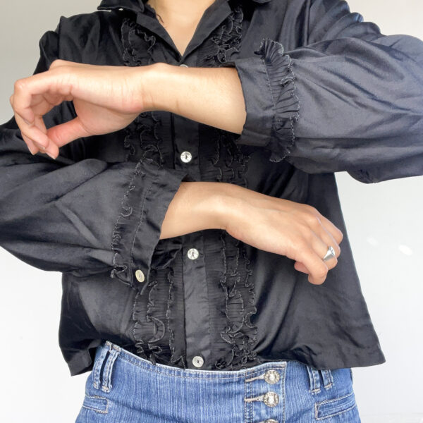 camisa con volados - Imagen 3
