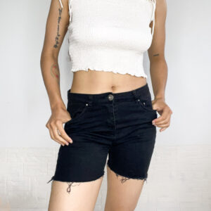 short de jean negro SALE
