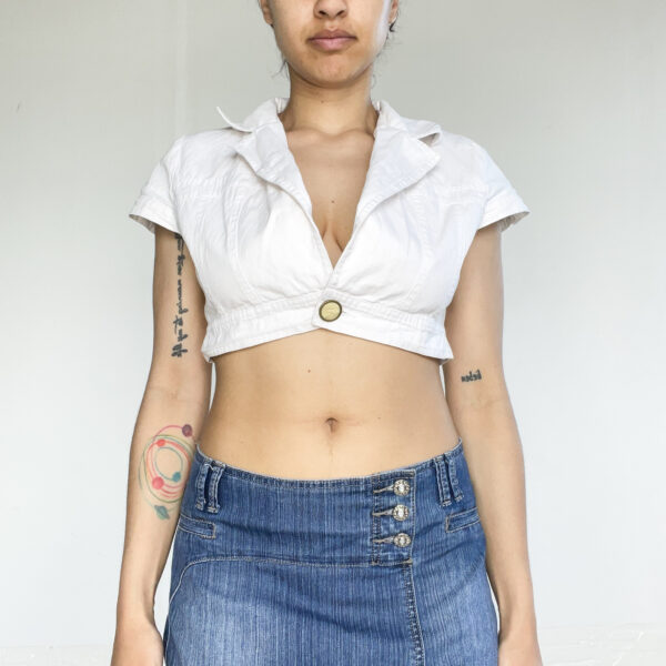 camisa crop