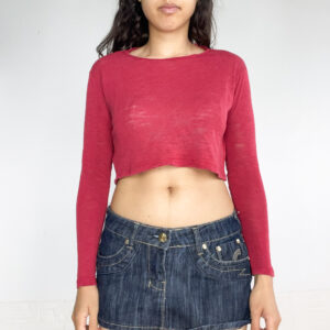 crop manga larga SALE