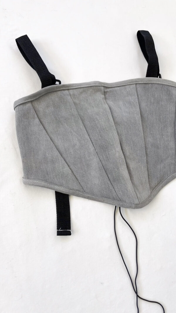 corset de jean reworked - Imagen 5