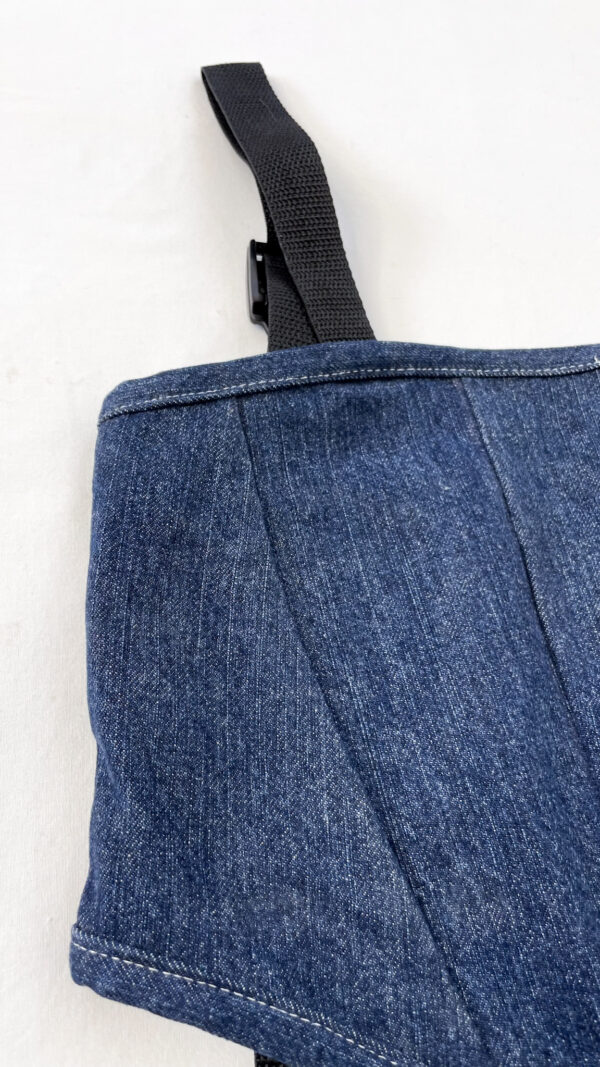 corset de jean reworked - Imagen 3