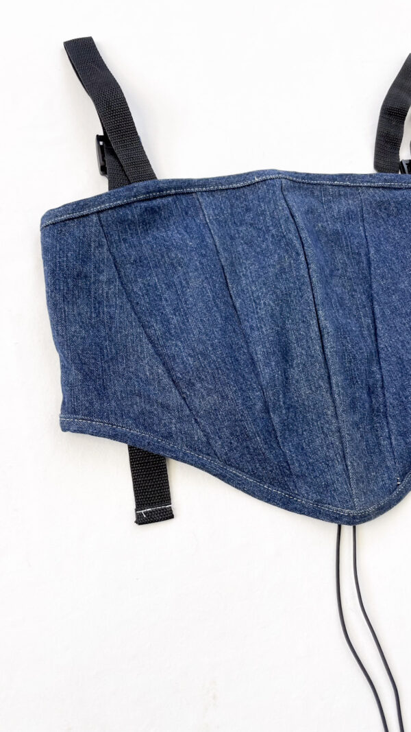 corset de jean reworked - Imagen 5