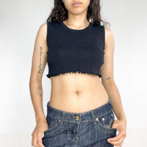 Crop negro SALE