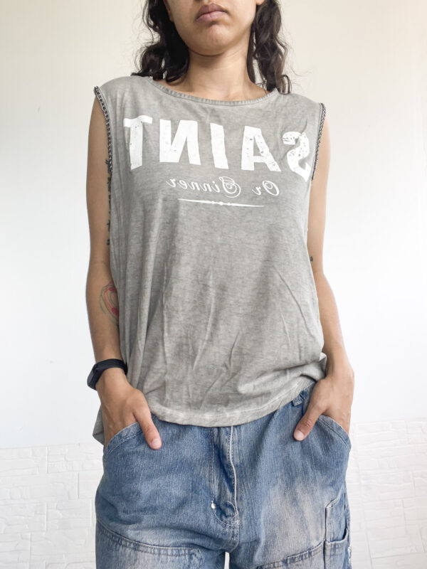 Musculosa con estampa SALE - Imagen 5
