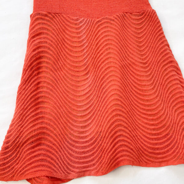 vestido de hilo naranja SALE - Imagen 9