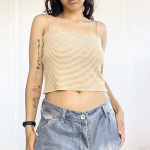 crop top a rayas SALE