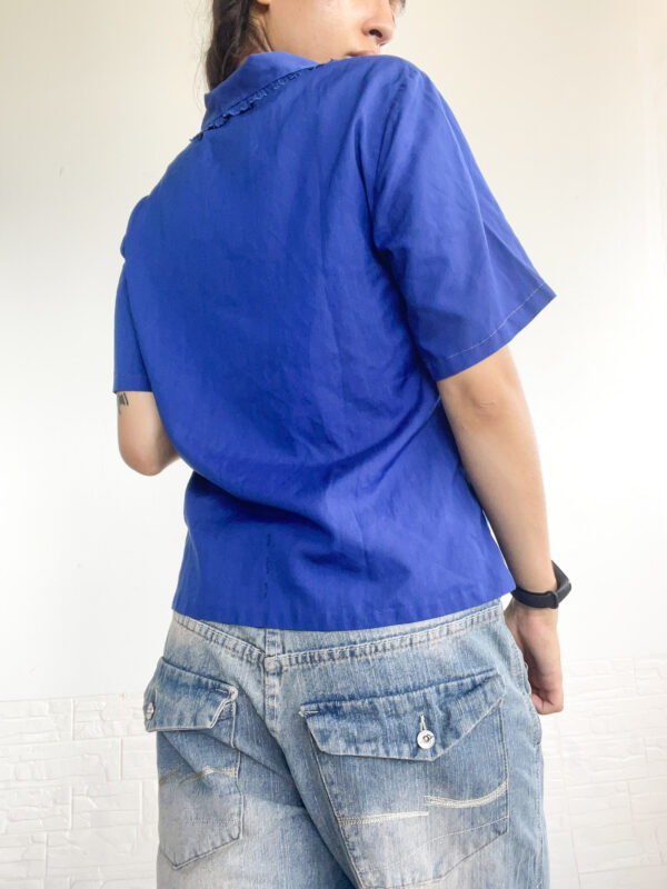 camisa azul SALE - Imagen 3