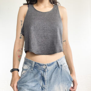 musculosita crop gris SALE