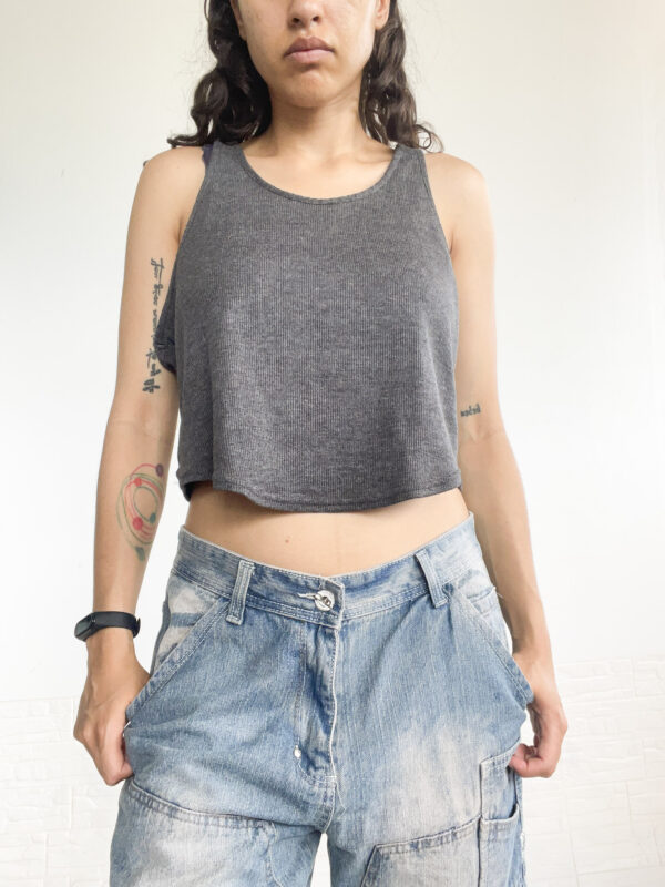 musculosita crop gris SALE