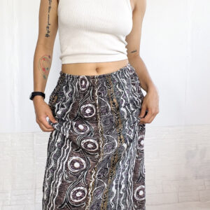 pollera midi estampada SALE