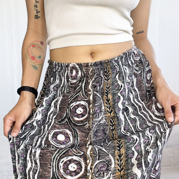 pollera midi estampada SALE - Imagen 5