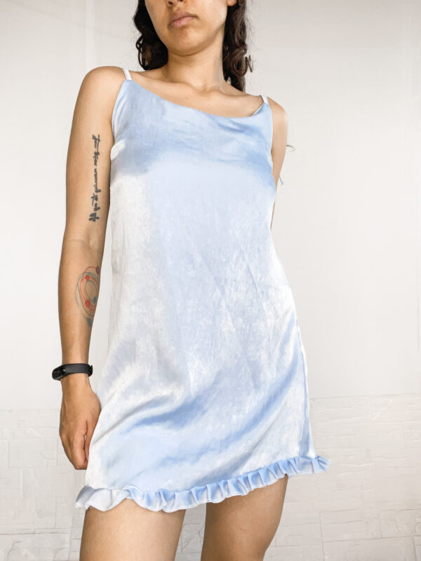 vestido celeste SALE - Imagen 3