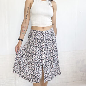 pollera midi estampada SALE
