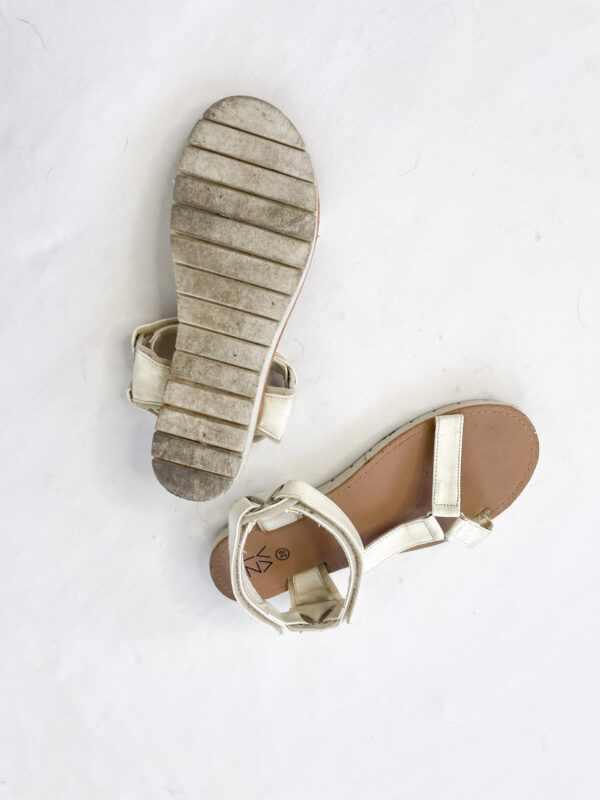 sandalias blancas SALE - Imagen 4