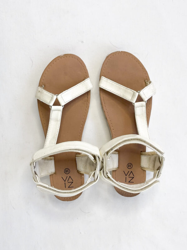 sandalias blancas SALE