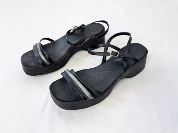 Sandalias negras SALE - Imagen 2