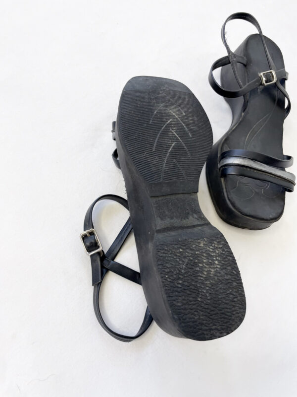 Sandalias negras SALE - Imagen 3