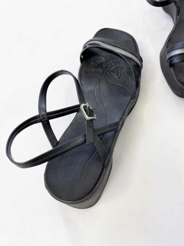 Sandalias negras SALE - Imagen 4