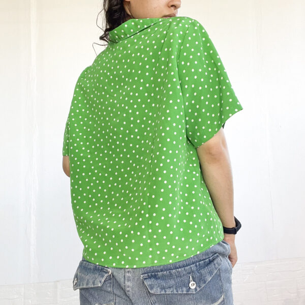 camisa verde SALE - Imagen 4