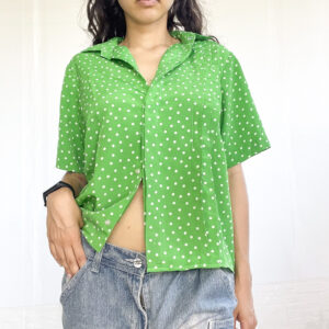 camisa verde SALE