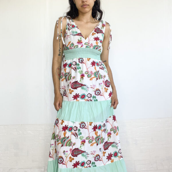 vestido largo estampado SALE - Imagen 2