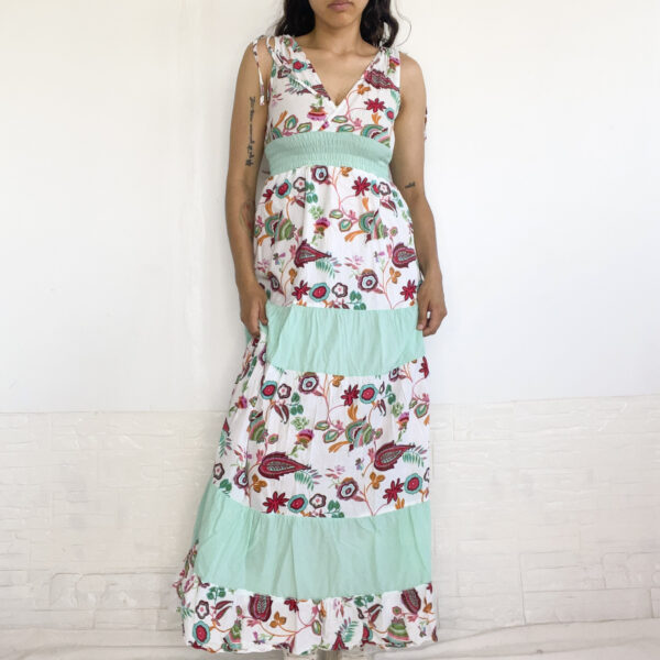 vestido largo estampado SALE - Imagen 5