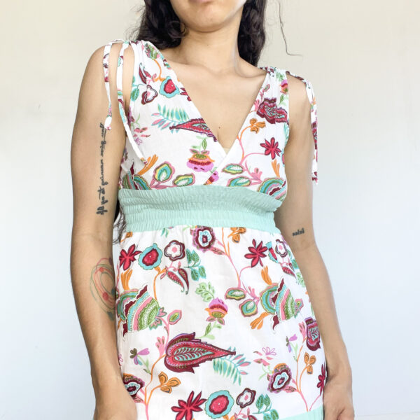 vestido largo estampado SALE - Imagen 7