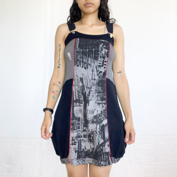 vestido estampado - Imagen 2