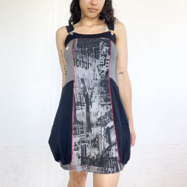 vestido estampado - Imagen 4