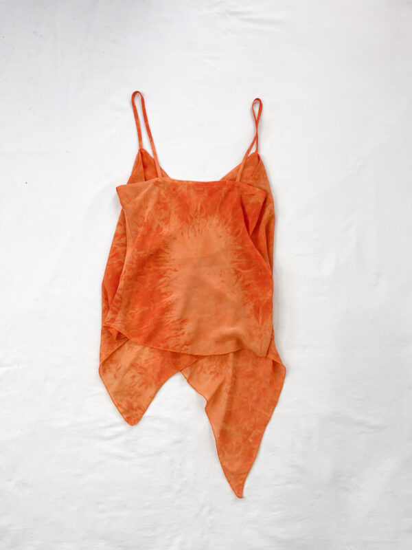 top asimetrico naranja - Imagen 7