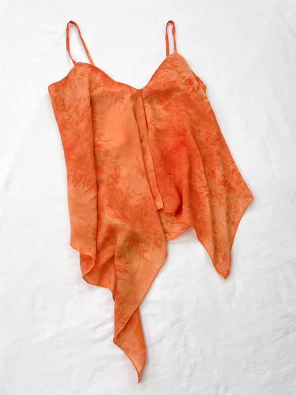 top asimetrico naranja - Imagen 10