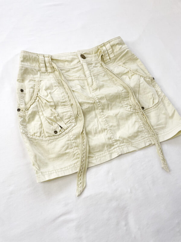 pollera estilo cargo amarilla - Imagen 9