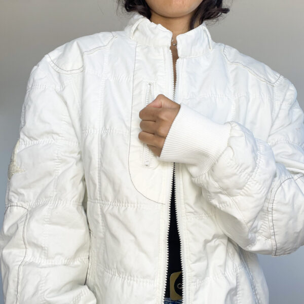 campera bomber blanca - Imagen 9
