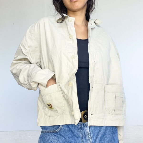 campera beige - Imagen 3
