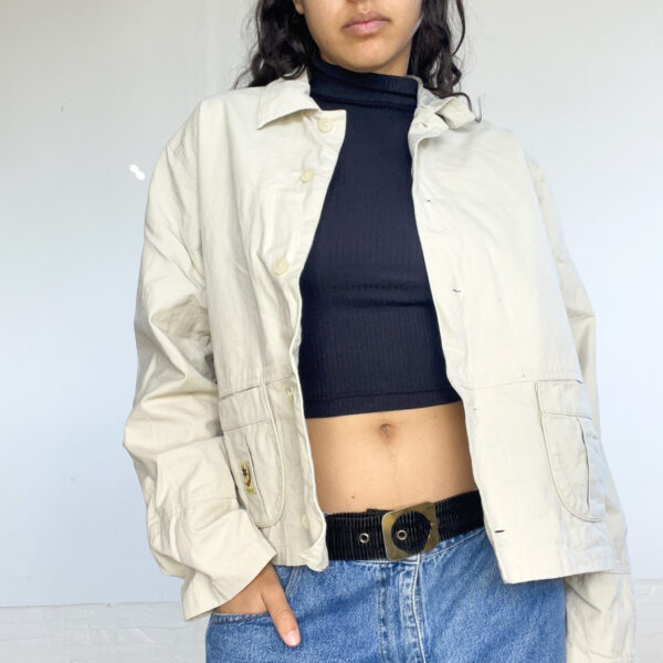campera beige - Imagen 9