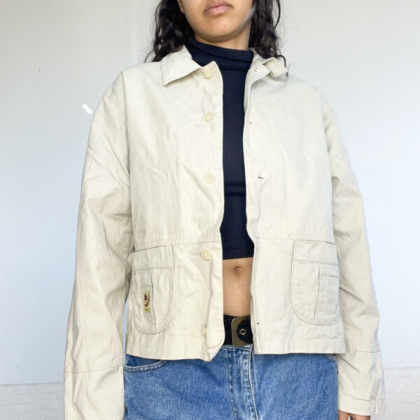 campera beige - Imagen 10