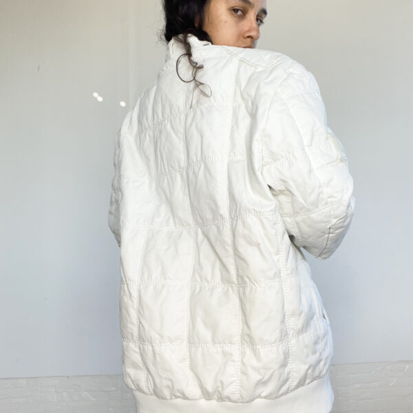 campera bomber blanca - Imagen 15