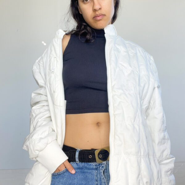 campera bomber blanca - Imagen 17