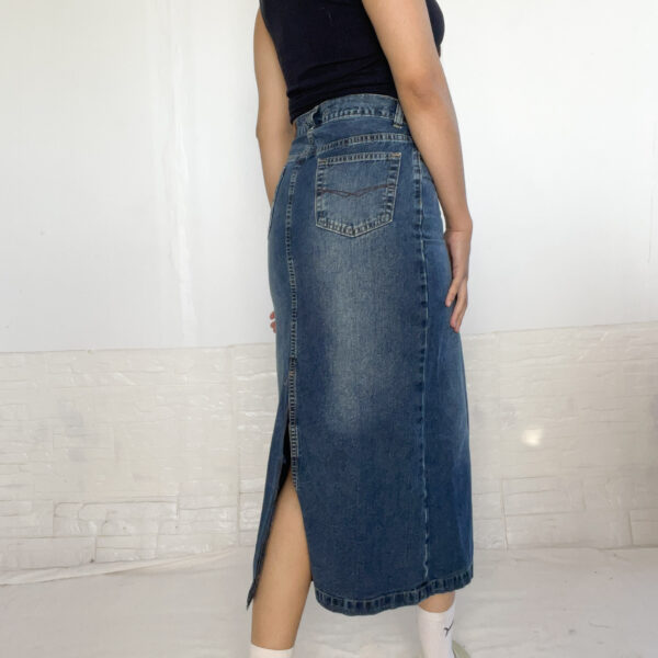 Pollera midi de jean - Imagen 12
