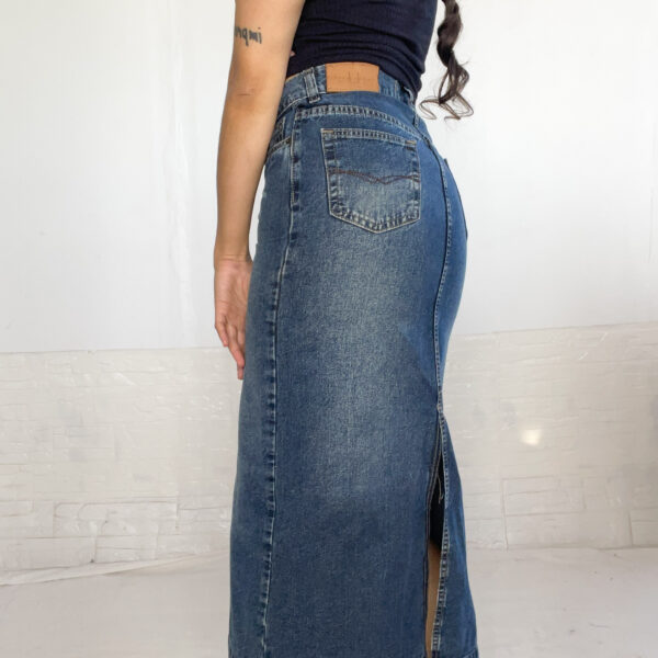 Pollera midi de jean - Imagen 14
