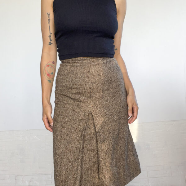 pollera midi de paño - Imagen 2