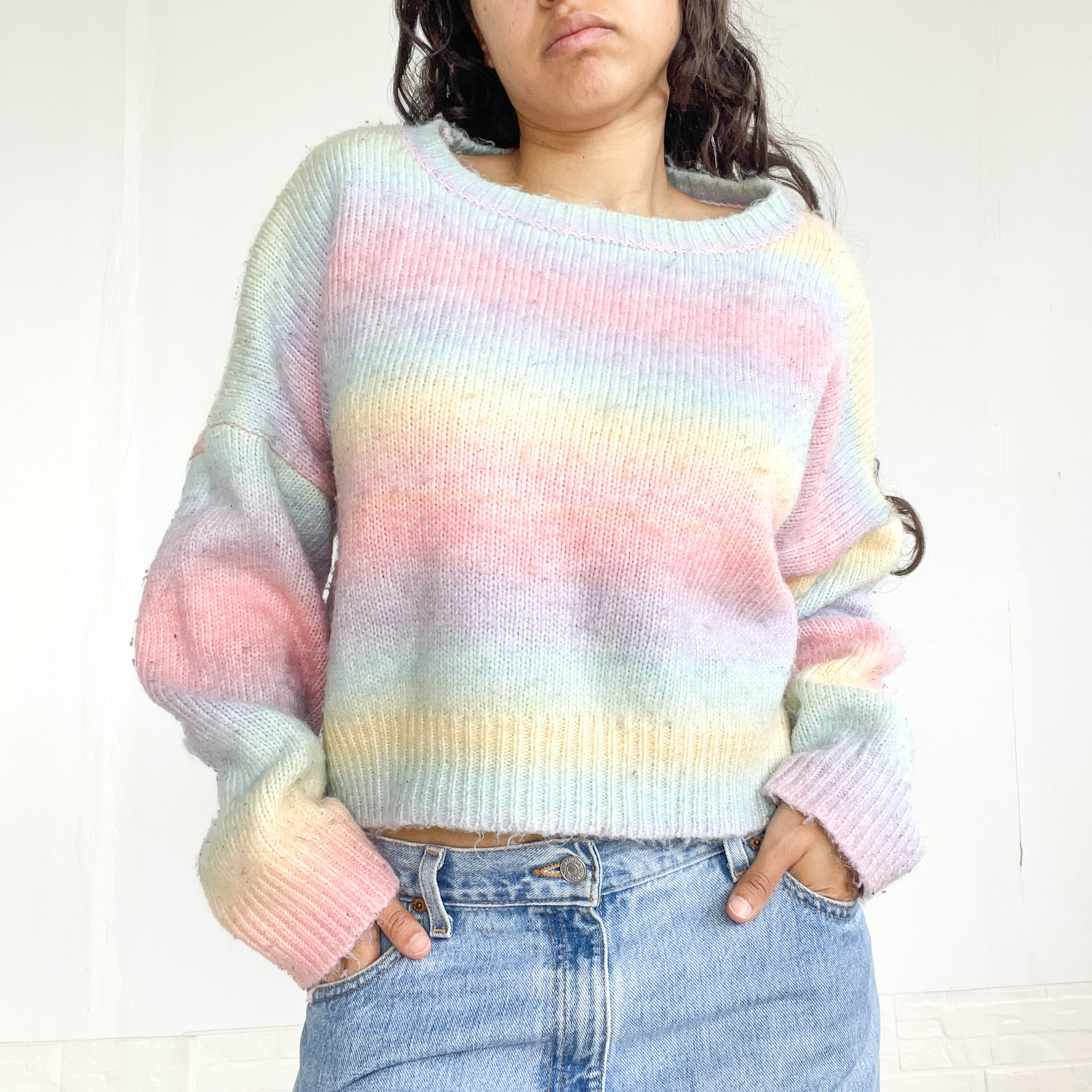 buzo tejido multicolor - Imagen 2