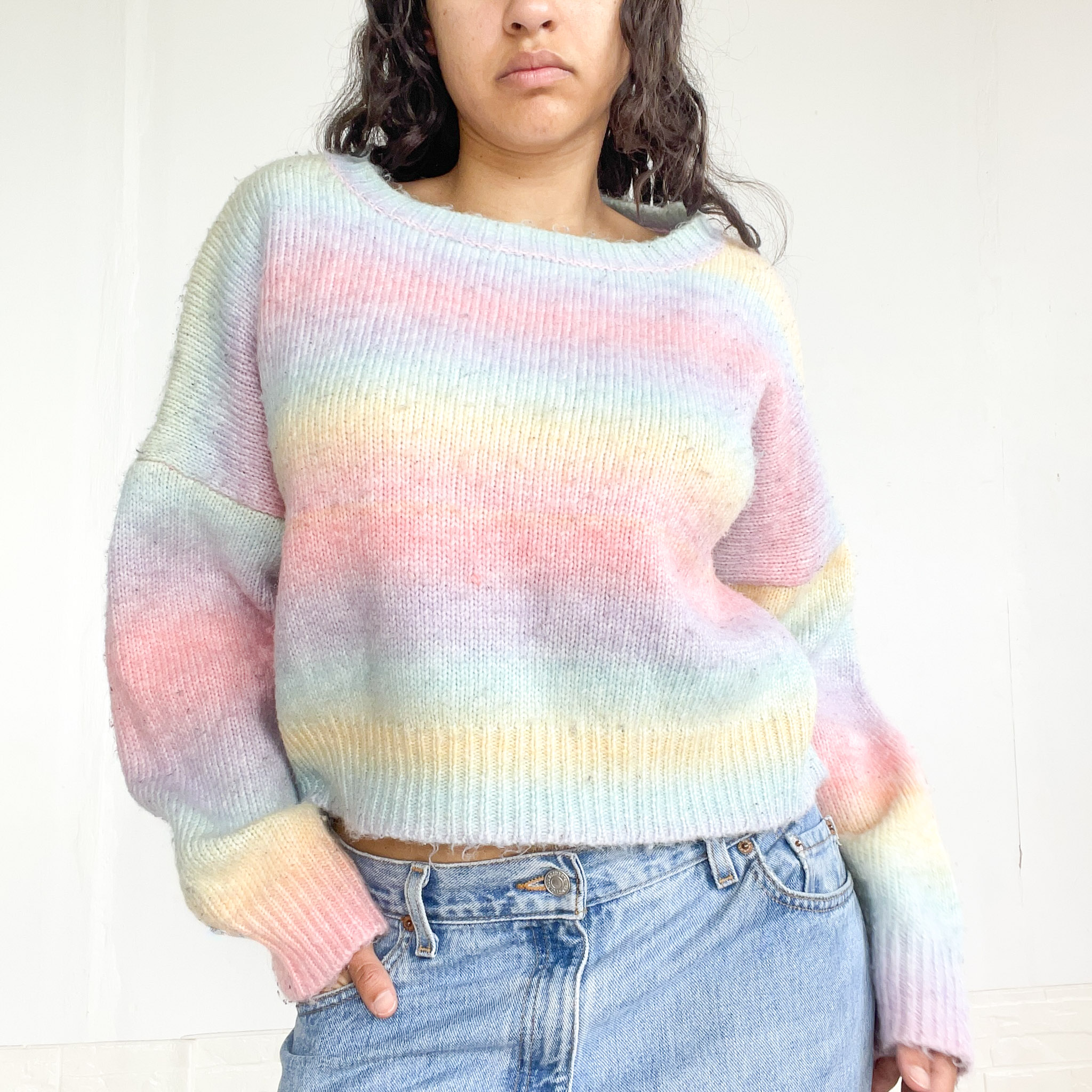 buzo tejido multicolor - Imagen 5