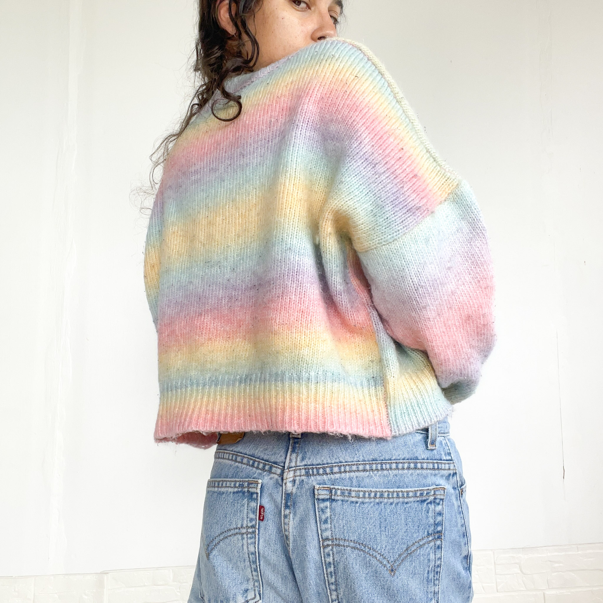 buzo tejido multicolor - Imagen 6