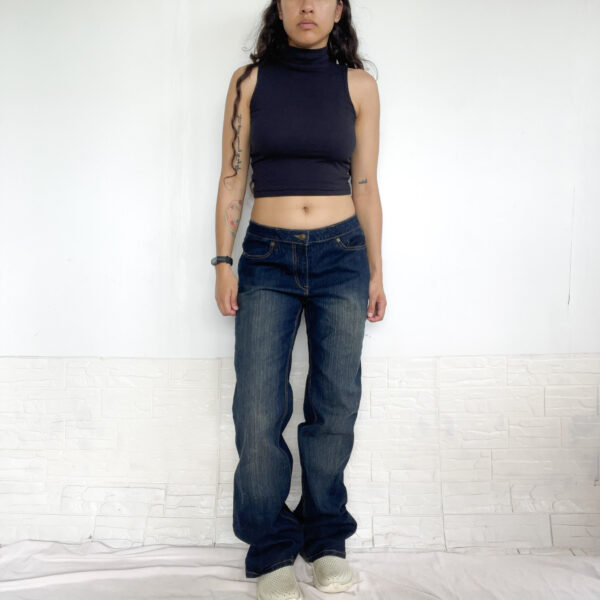 Pantalon de jean ancho - Imagen 3