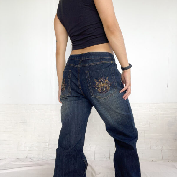 Pantalon de jean ancho - Imagen 15