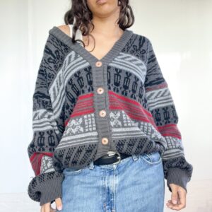 saco tejido estampado SALE